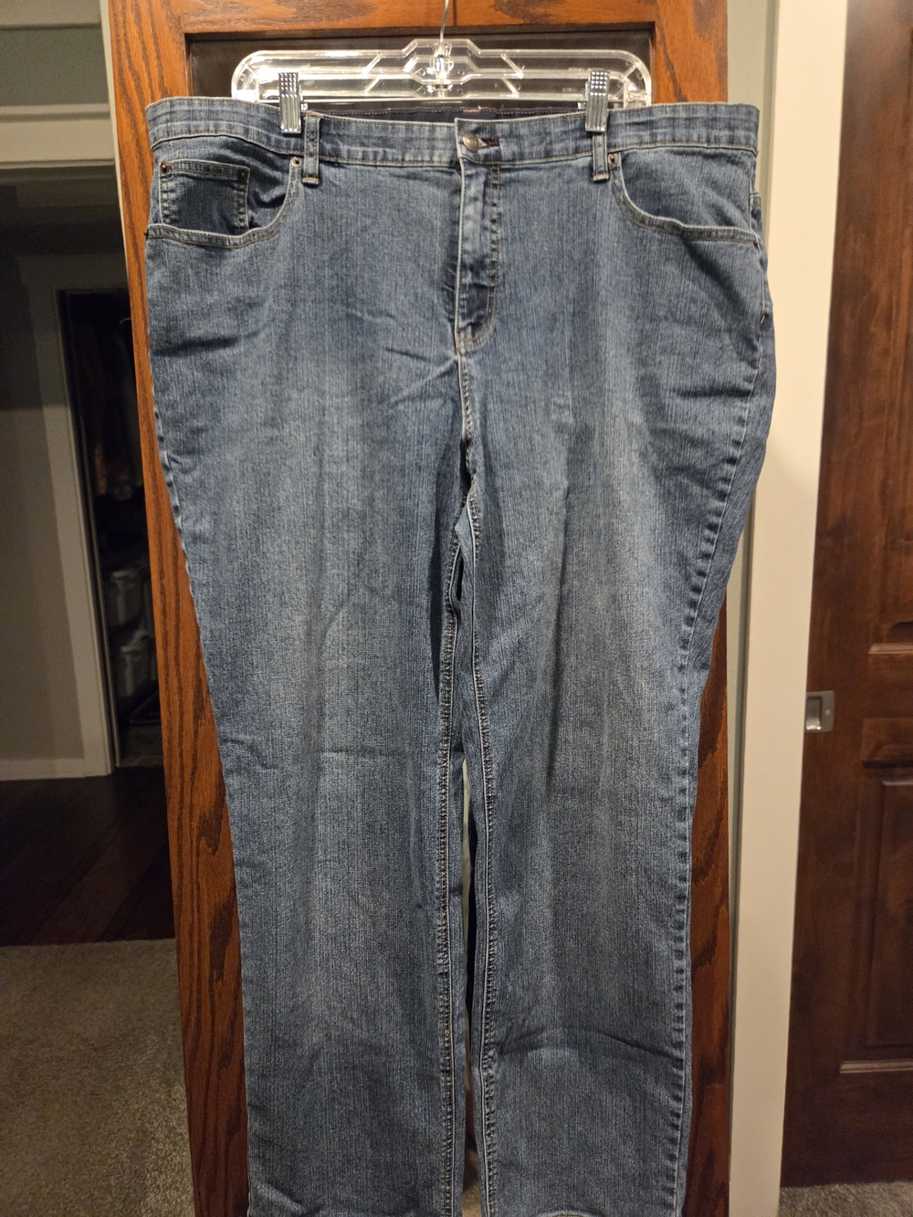 Classic Blue Women’s Jeans - Comfortable Straight Leg
